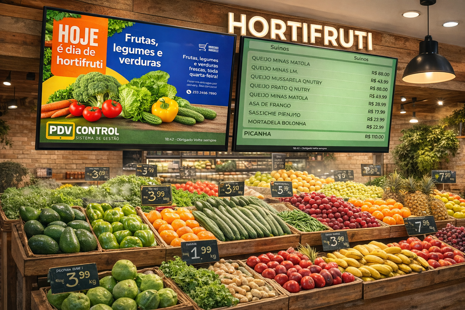 Painel Hortifruti
